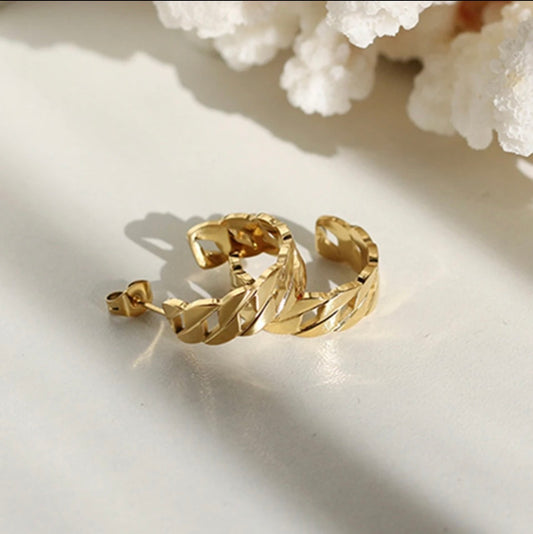 SUNIBI Stainless Steel Earrings